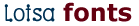 Lotsa fonts
