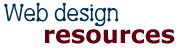 Web design resources