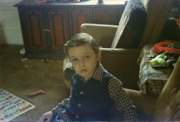 Michael in his Living Room, 1990