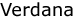 Verdana