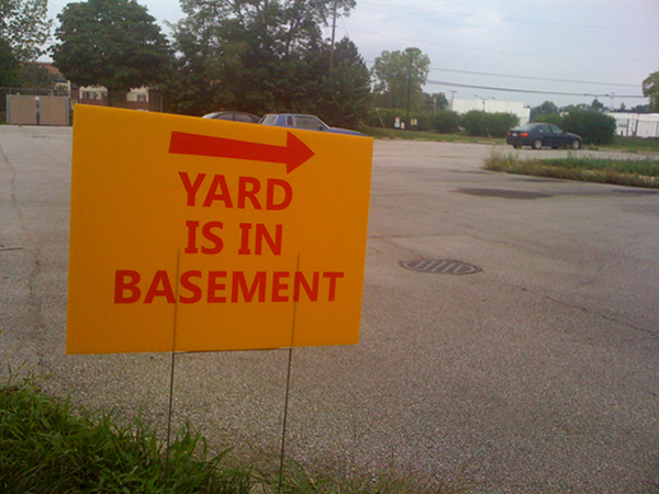 Yard In Basement