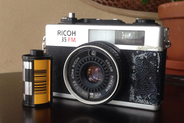 ricoh 35 fm with tape goo