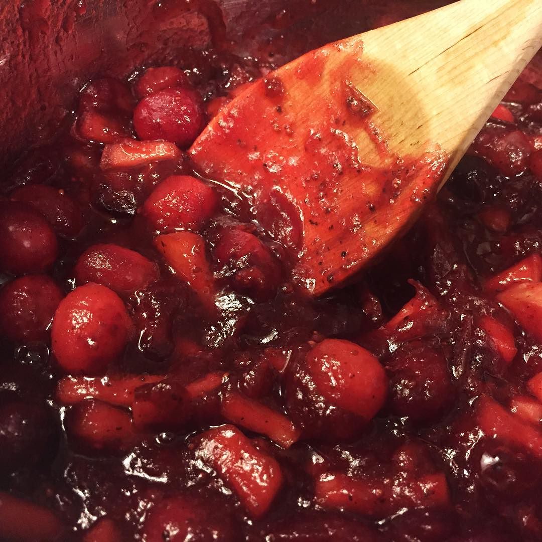 cranberry sauce