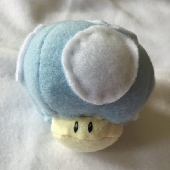 Blue Mario Mushroom