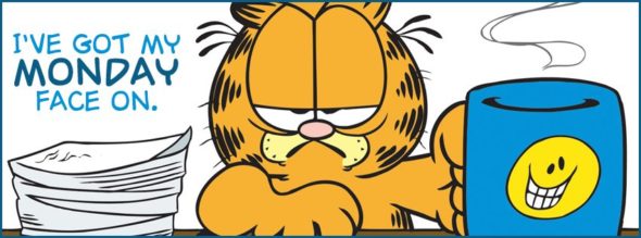 Garfield is copyrighted by Paws, Inc., owned in part by Jim Davis. 