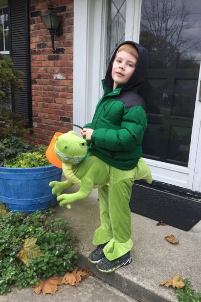 Halloween 2017: Dinosaur Rider