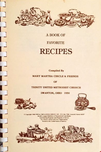 Trinity United Methodist Cookbook 1990