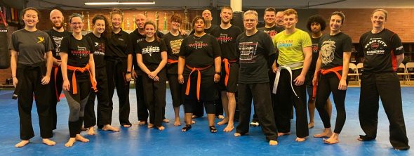 Krav Maga class photo, 4 March 2020